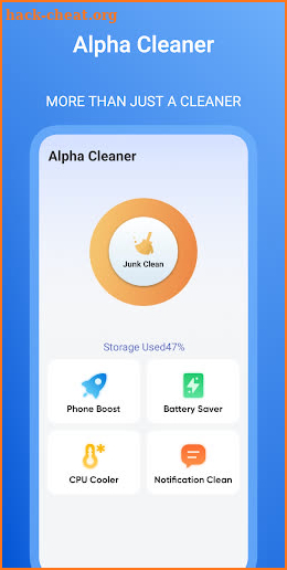 Alpha Cleaner – Phone Cleaner screenshot