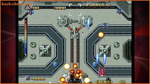 ALPHA MISSION II ACA NEOGEO screenshot