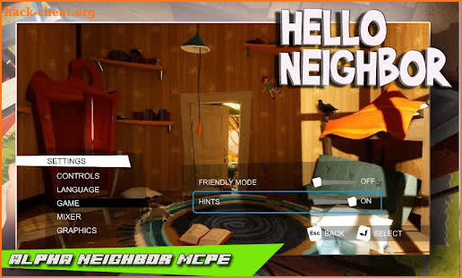 Alpha Neighbor Mod for minecraft screenshot