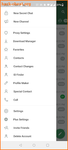 Alpha Plus Messenger screenshot