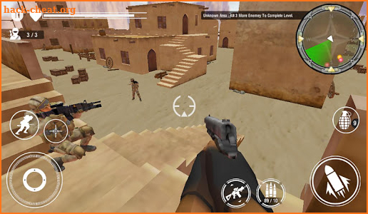 Alpha Soldier Strikes Again: Combat Shooting Game screenshot