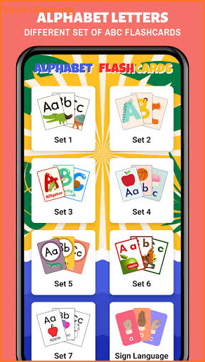 Alphabet ABC Flashcards screenshot