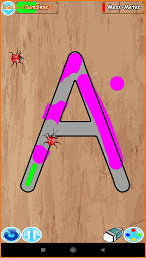 Alphabet Bugs : Fun ABC Tracing Game screenshot