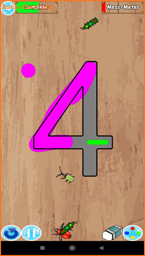Alphabet Bugs : Fun ABC Tracing Game screenshot