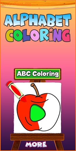 Alphabet Coloring screenshot