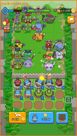 Alphabet Defense Towers Battle screenshot