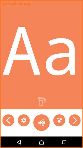 Alphabet Flashcards screenshot