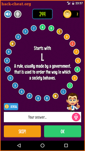 Alphabet Game screenshot