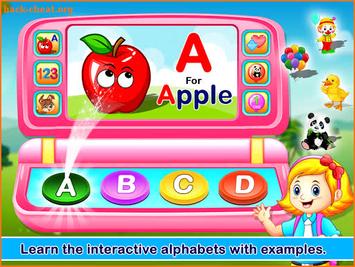 Alphabet Laptop - Learn And Play screenshot