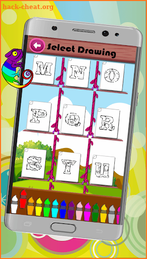 Alphabet Letters Coloring Book screenshot