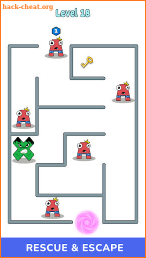 Alphabet Merge: Maze Puzzle screenshot