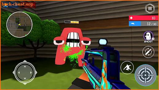 Alphabet Shooter: Survival FPS screenshot