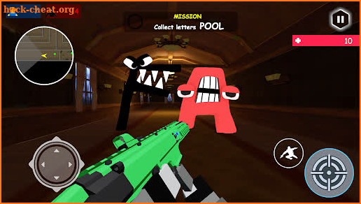 Alphabet Shooter: Survival FPS screenshot
