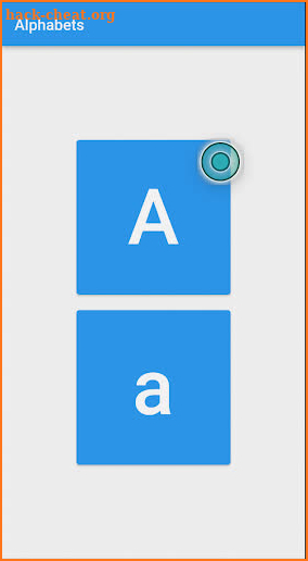 Alphabets screenshot