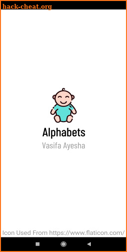 Alphabets by Vasifa Ayesha screenshot