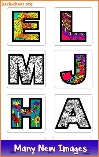 Alphabets Color by Number Book: Pixel Art Coloring screenshot