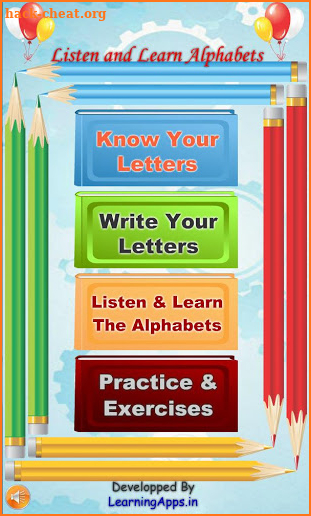 Alphabets Learning, Reading and Writing For Kids screenshot
