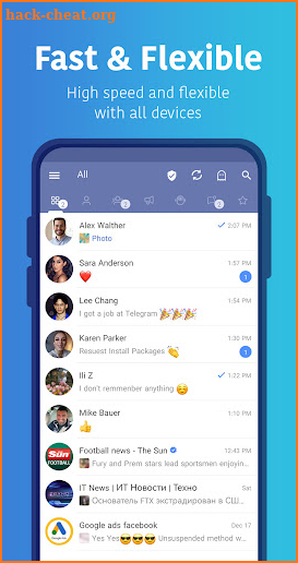 Alphatell Messenger screenshot