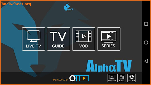 AlphaTV screenshot