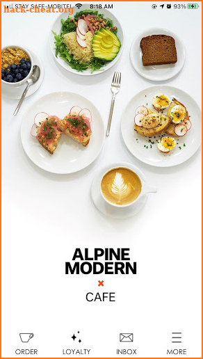 Alpine Modern screenshot