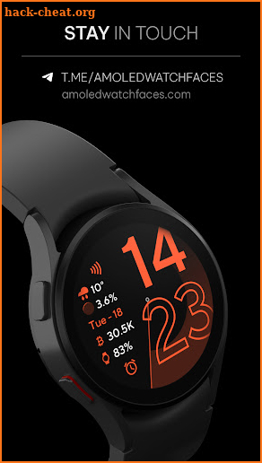 Alpine: Wear OS watch face screenshot