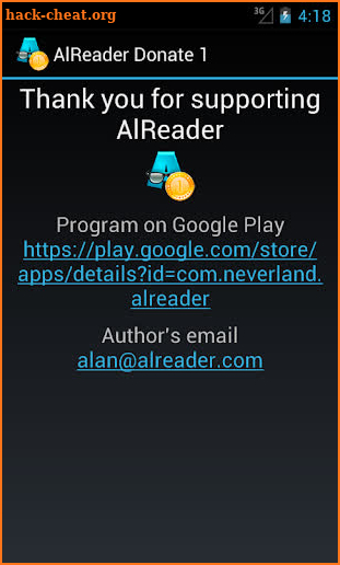 AlReader Donate 1 screenshot