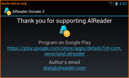 AlReader Donate 3 screenshot