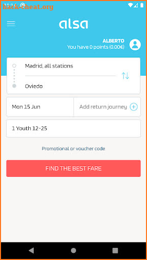 Alsa: Buy your bus ticket at the best rate screenshot