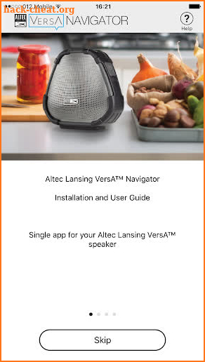 Altec Lansing VersA Navigator screenshot