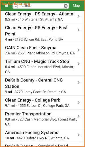 Alternative Fueling Stations screenshot