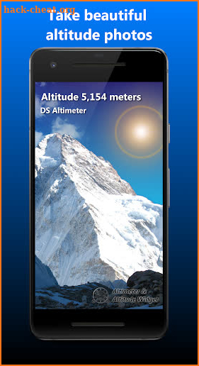 Altimeter & Altitude Widget screenshot