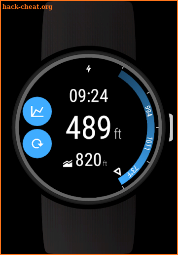 Altimeter for Wear OS (Android Wear) screenshot
