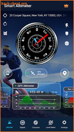 Altimeter GPS Meter Altitude screenshot