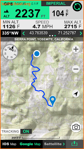 Altimeter Pro GPS screenshot