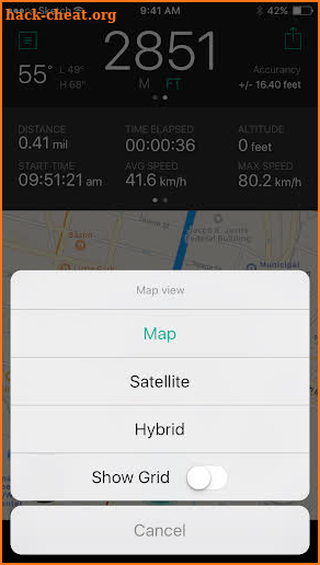 Altimeter Pro (Location Tracking) screenshot
