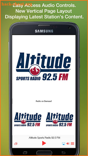 Altitude Sports Radio 92.5 FM screenshot