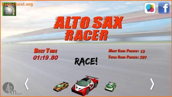 Alto Sax Racer screenshot