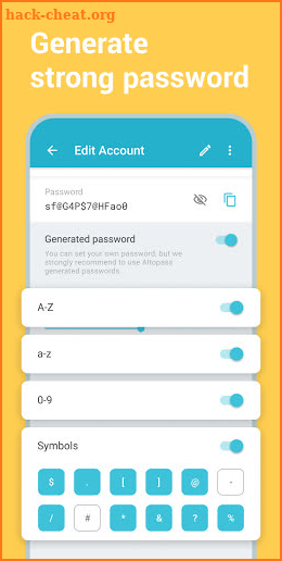 AltoPass: Secure Password Manager screenshot