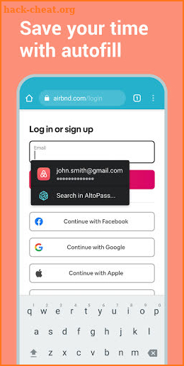 AltoPass: Secure Password Manager screenshot