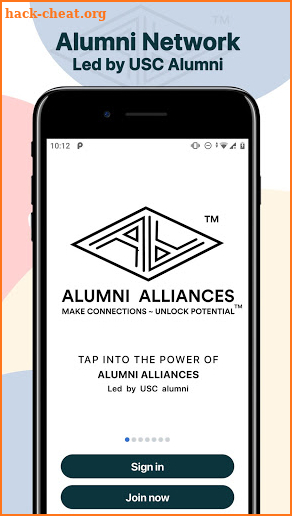 Alumni Alliances screenshot