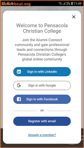 Alumni Connect screenshot