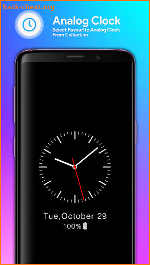 Always on Display Clock : smart watch screensaver screenshot