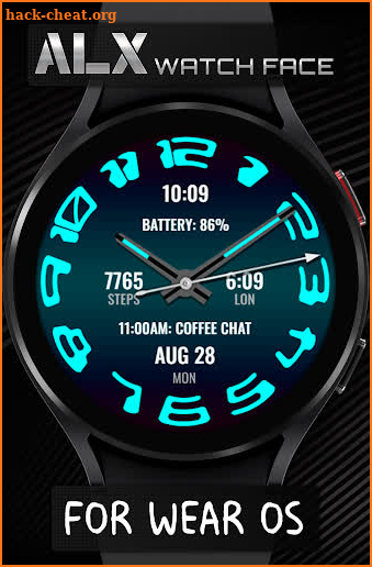 ALX05 HybridV2 Watch Face screenshot