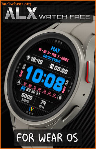 ALX06 Calendar Digital Watch screenshot
