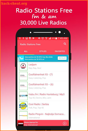 AM FM Radio Free - AM FM Radio Tuner For Free screenshot
