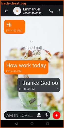 Am In Love Free Video Call Messenger screenshot