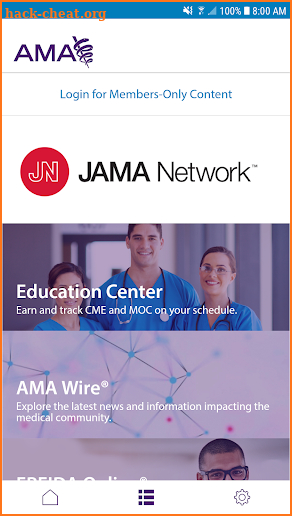 AMA Connect screenshot