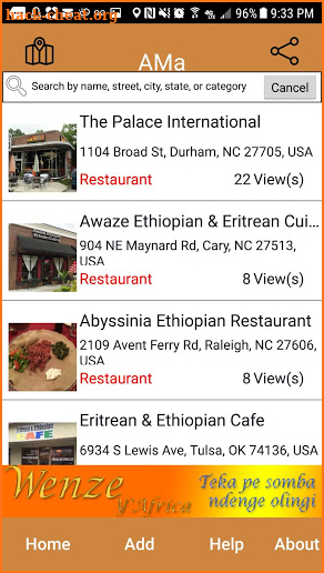 AMa, The African Market screenshot