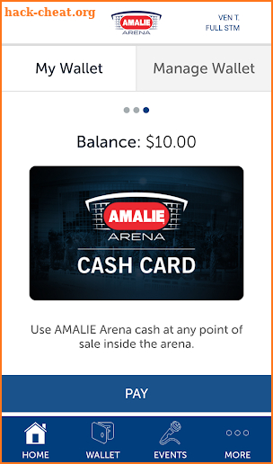AMALIE Arena screenshot