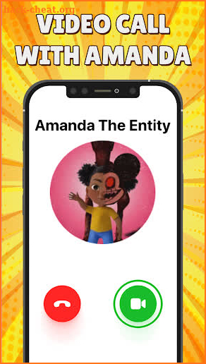 Amanda Prank Video Call & Chat screenshot